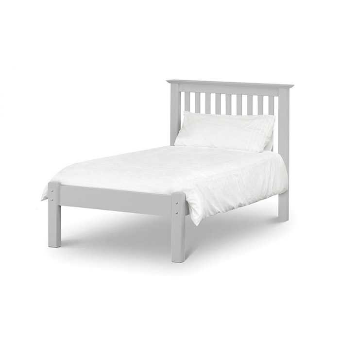 Barcelona Bed Low Foot End Grey Single